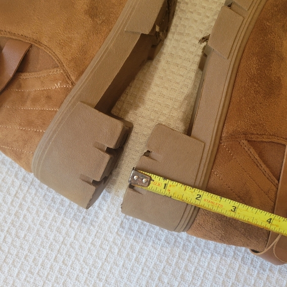 Wanted Brown Heeled Boots with Buckle - Picture 8 of 9